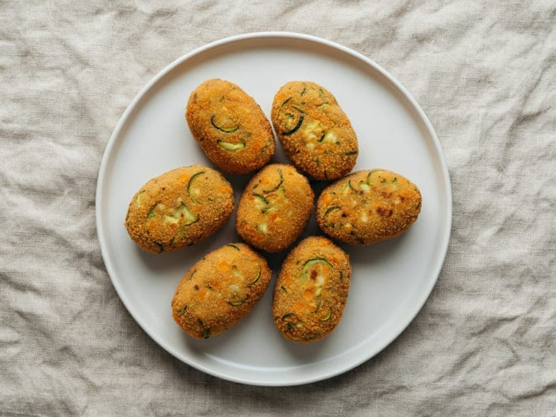 Crocchette di zucca e ricotta — ricetta BLW per bambini 12 mesi
