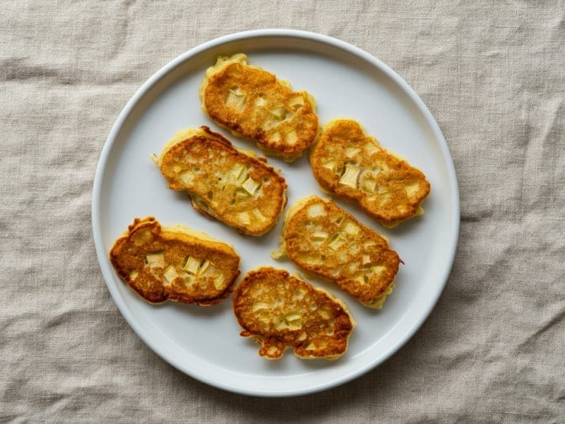 Frittelle di mele — ricetta BLW per bambini 9 mesi