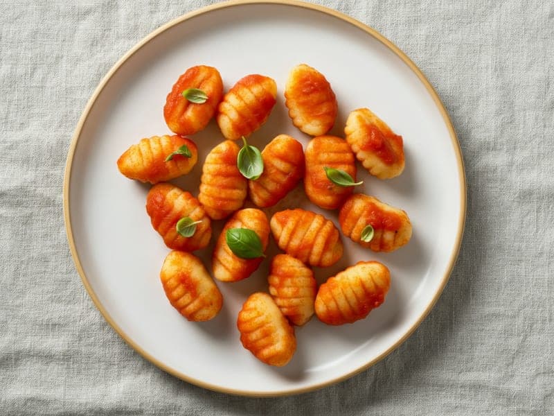 Gnocchi al pomodoro — ricetta BLW per bambini 12 mesi