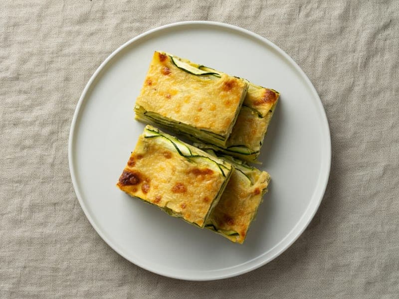 Lasagnette di verdure al forno — ricetta BLW per bambini 12 mesi
