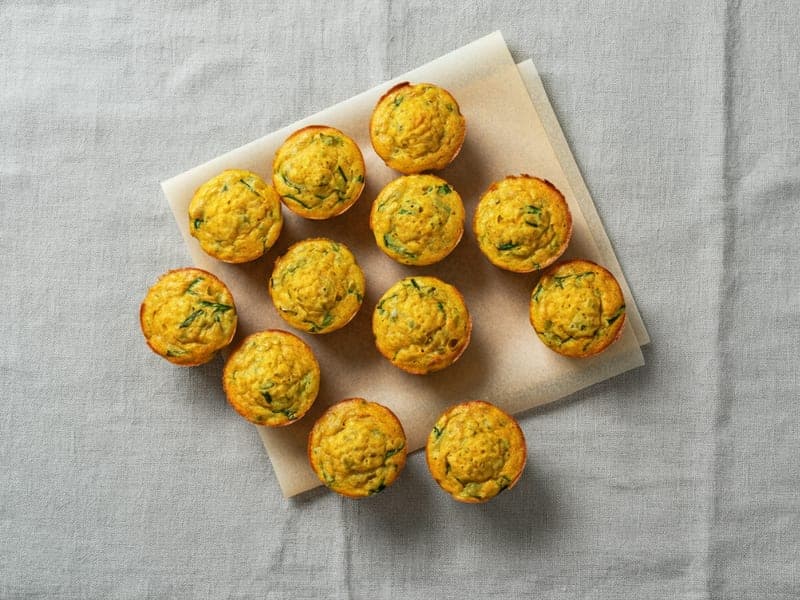 Muffin alle verdure — ricetta BLW per bambini 12 mesi