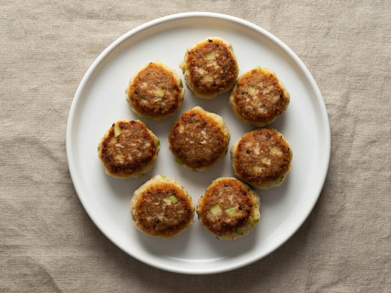 Polpette di maiale e mele — ricetta BLW per bambini 12 mesi