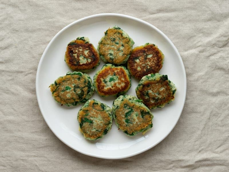 Polpette di merluzzo e spinaci — ricetta BLW per bambini 12 mesi