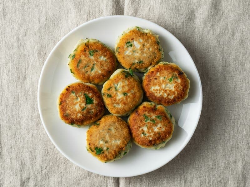 Polpettine di merluzzo — ricetta BLW per bambini 9 mesi