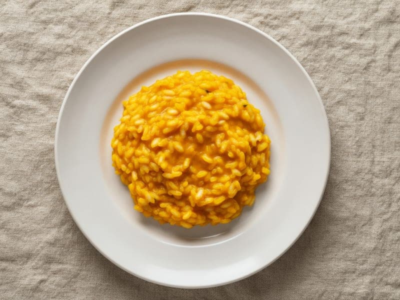 Risotto alla zucca — ricetta BLW per bambini 12 mesi