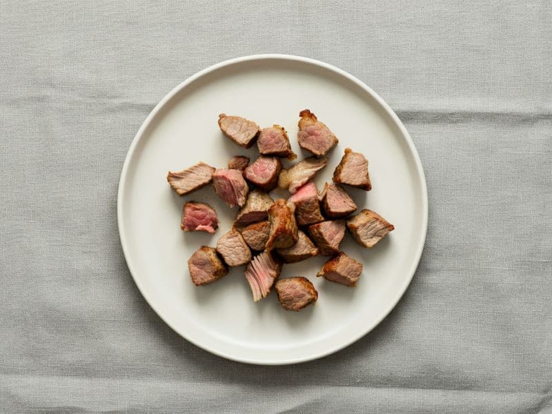 Straccetti di manzo morbidi — ricetta BLW per bambini 12 mesi