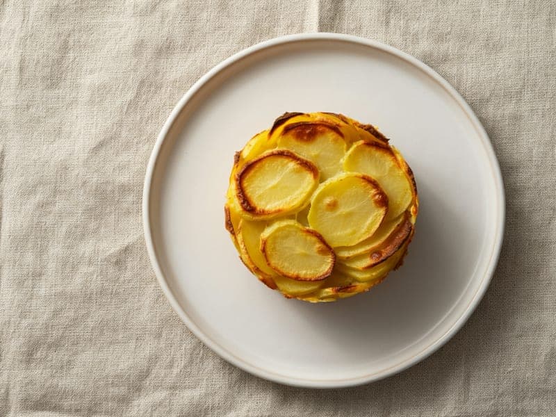 Tortino di patate e formaggio — ricetta BLW per bambini 12 mesi